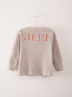 BABY BUTTONS T-SHIRT BOW SILVER CLOUD - Image 2