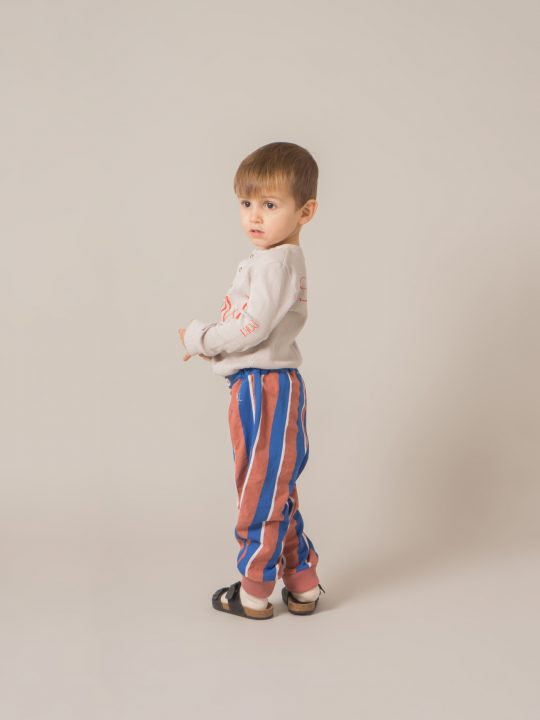 BABY BUTTONS T-SHIRT BOW SILVER CLOUD