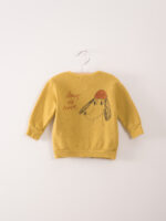 BABY ZIP SWEATSHIRT LOUP DE MER MUSTARD GOL - Image 2