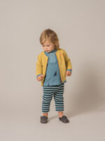 BABY ZIP SWEATSHIRT LOUP DE MER MUSTARD GOL - Image 3