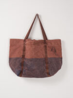 BICOLOR TOTE BAG BLUE LOUP ONE SIZE NAUTICAL BLUE