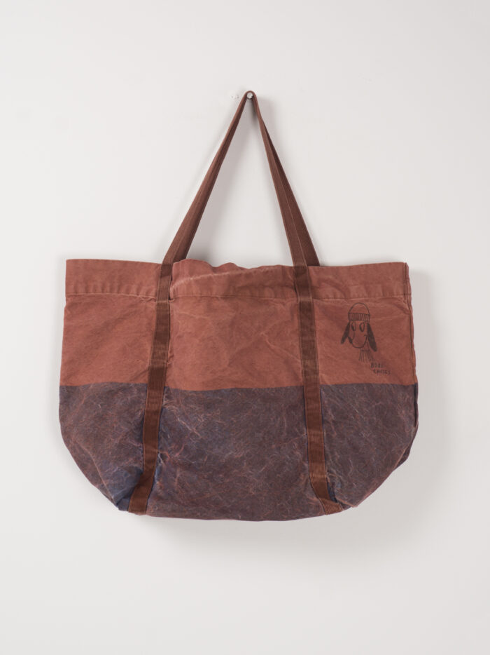 BICOLOR TOTE BAG BLUE LOUP ONE SIZE NAUTICAL BLUE - Image 1