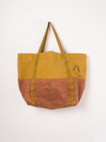 BICOLOR TOTE BAG BLUE LOUP ONE SIZE DUSTY RED