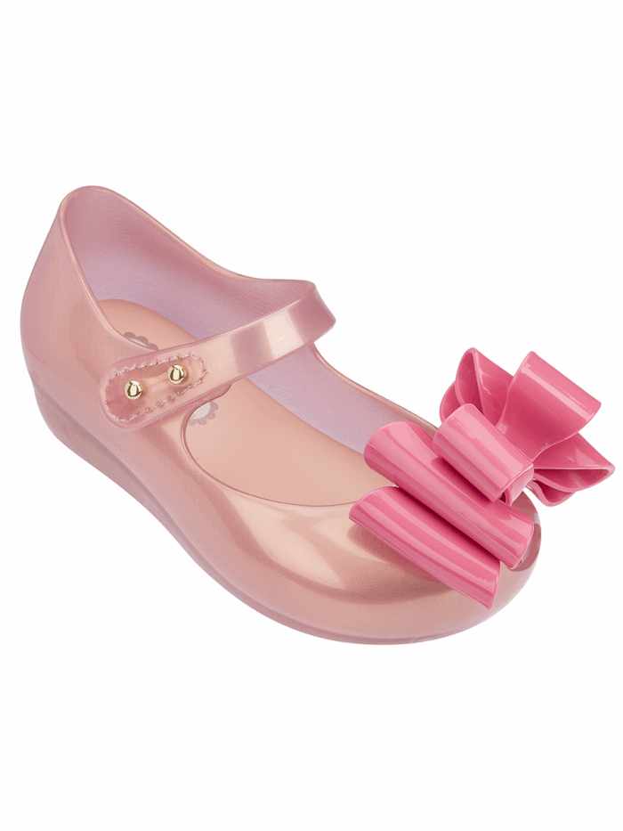 MINI ULTRAGIRL TRIPLE BOW CANDY PEARL - Image 1