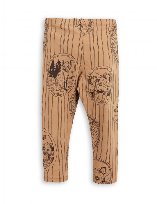 FOX FAMILY LEGGINGS BROWN
