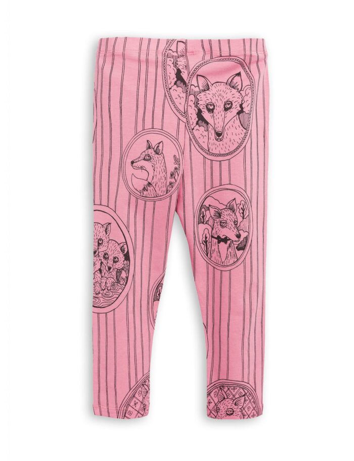 FOX FAMILY LEGGINGS PINK - Image 2