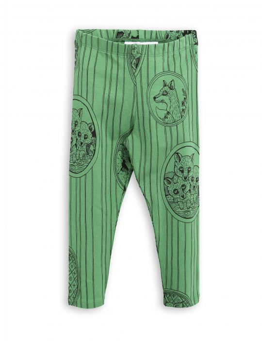 FOX FAMILY LEGGINGS GREEN