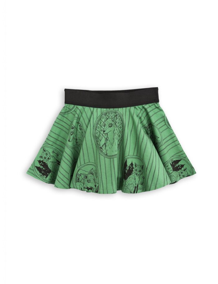 FOX FAMILY SKIRT GREEN - Image 1