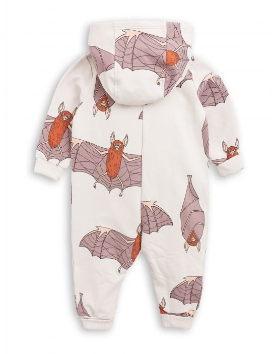 BATS ONESIE LIGHT GREY