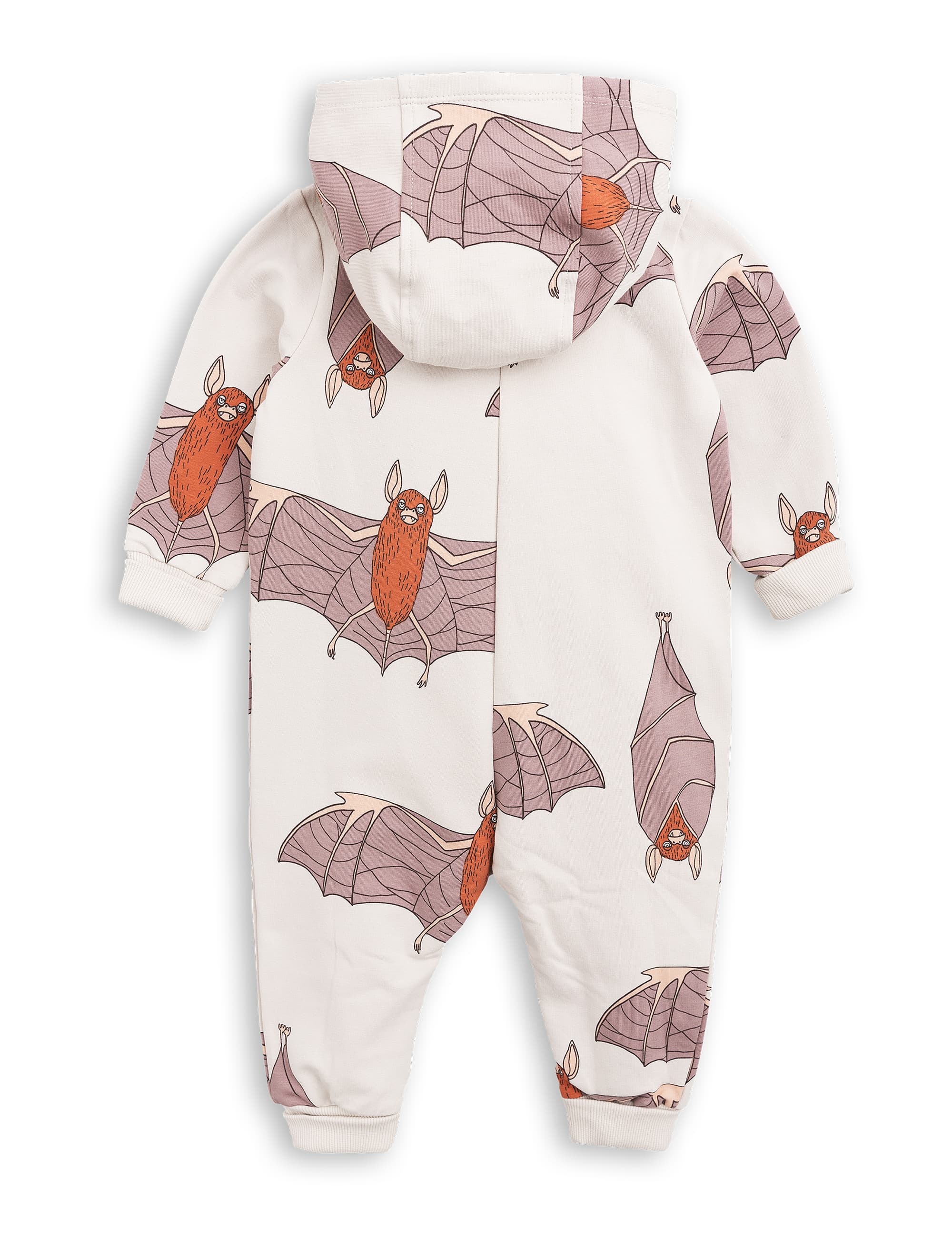 BATS ONESIE LIGHT GREY Le Wardrobe