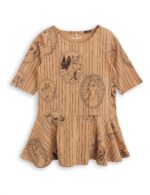 FOX FAMILY DRESS BROWN