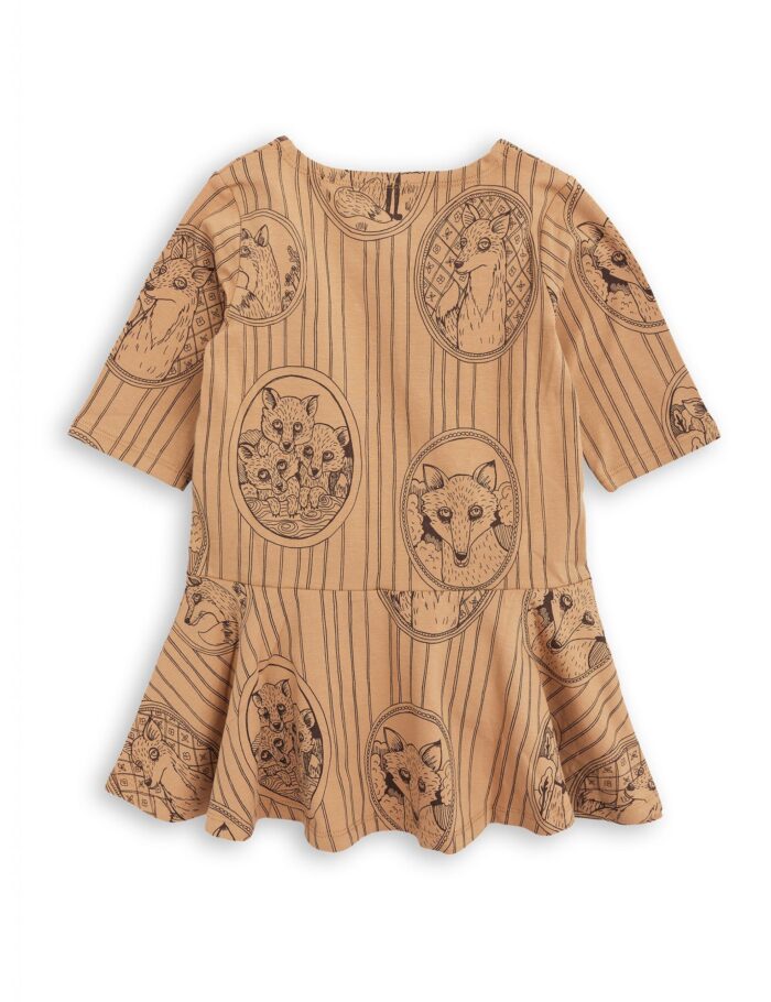 FOX FAMILY DRESS BROWN - Image 2
