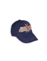 BAT EMBROIDERY CAP NAVY