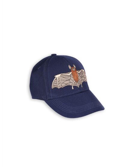 BAT EMBROIDERY CAP NAVY