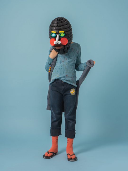 BUTTONS T-SHIRT OTARIINAE SMOKE BLUE