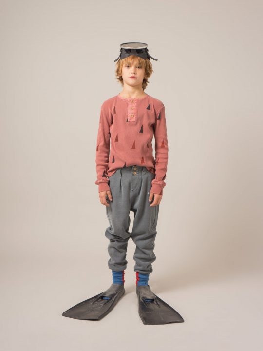 BUTTONS TROUSERS DARK SLATE DARK GREY