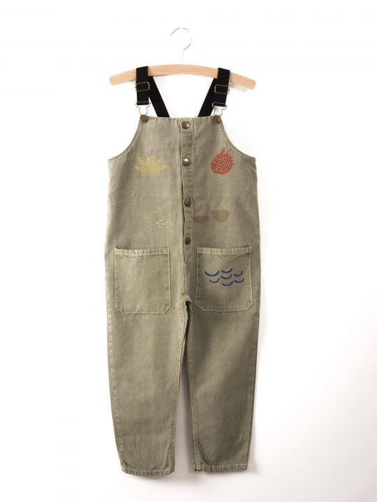DUNGAREES SEA JUNK EMBR. SEAGRASS GREEN