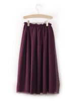 TULLE SKIRT AUBERGINE - Image 2