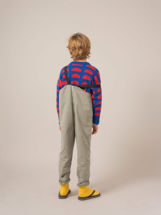 KNITTED JUMPER CRESTS NAUTICAL BLUE