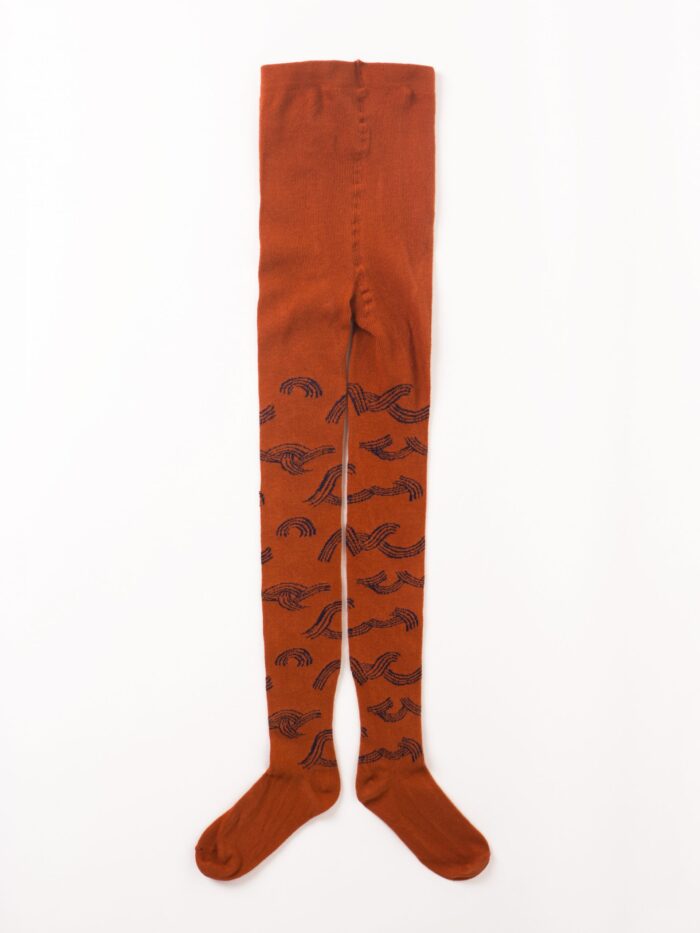 TIGHTS FLOCKS AO DUSTY CEDAR DUSTY RED - Image 1
