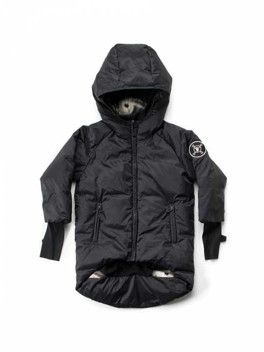 DOWN COAT BLACK
