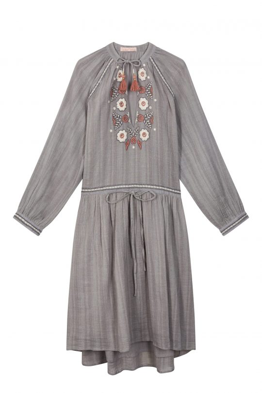 DRESS FASI GREY