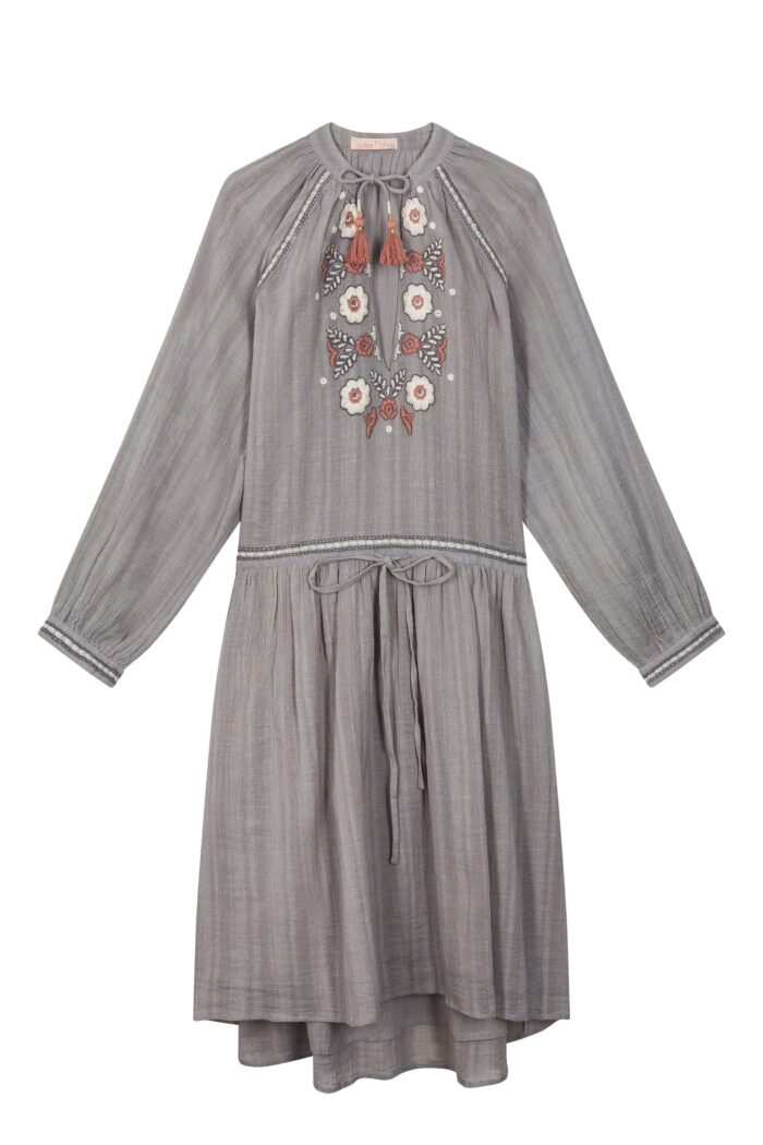 DRESS FASI GREY - Image 1