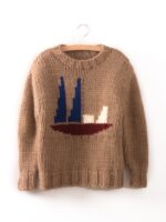 INTARSIA JUMPER GAJE ALMA S.B. BEIGE