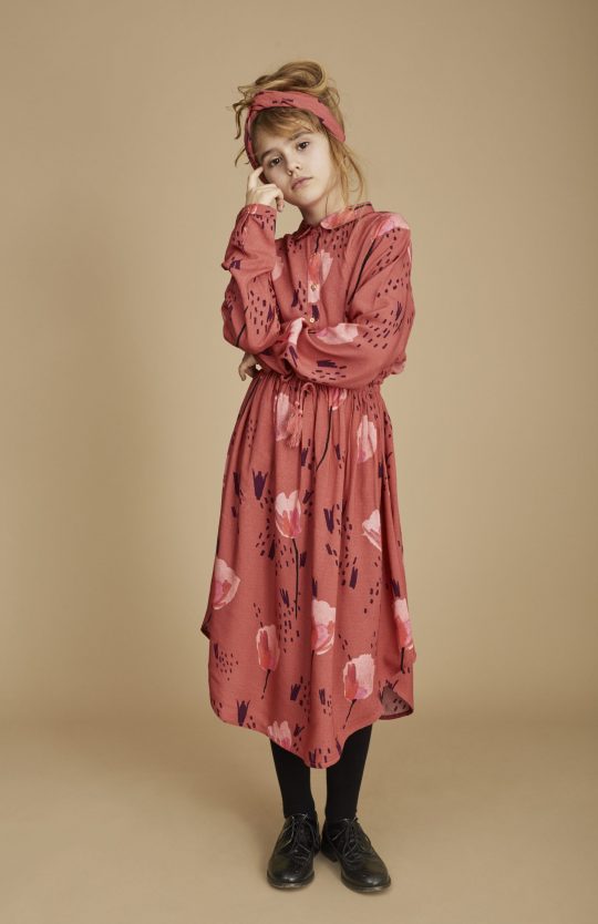 NEVA SKIRT FADED ROSE AOP TULIP