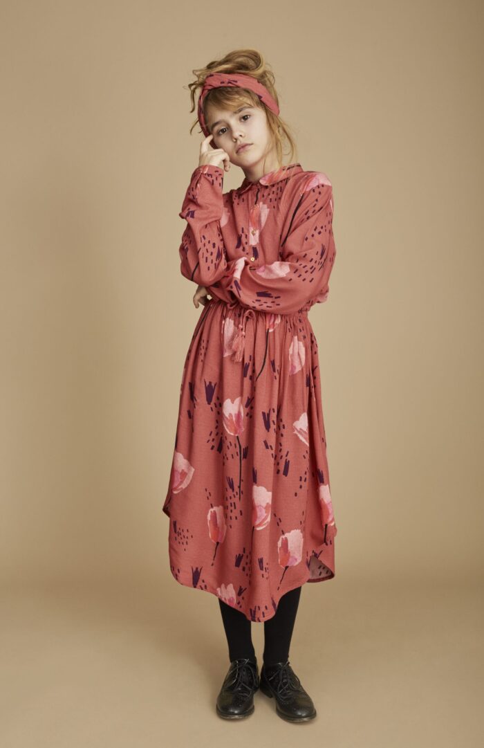 NEVA SKIRT FADED ROSE AOP TULIP - Image 1
