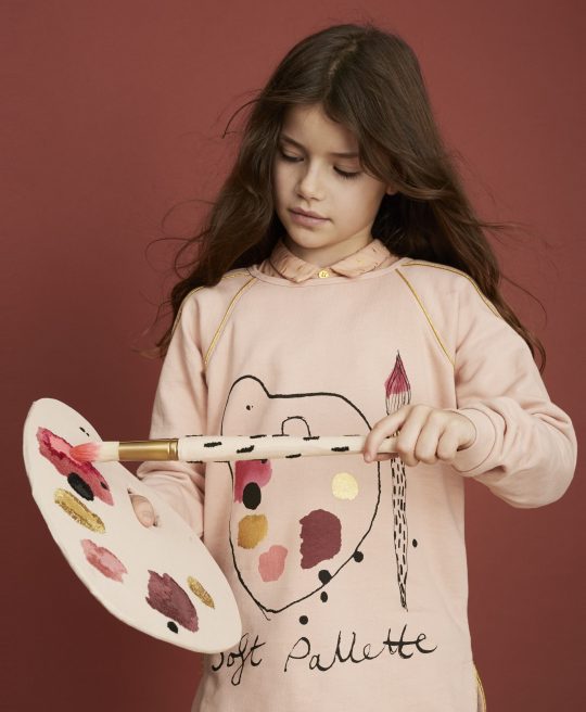 SIGNE SWEATSHIRT ROSE CLOUD PALETTE