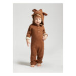 BAMBI ALPACA HOODED PLAYSUIT