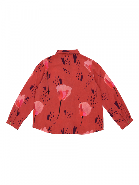 JENNA SHIRT FADED ROSE AOP TULIP