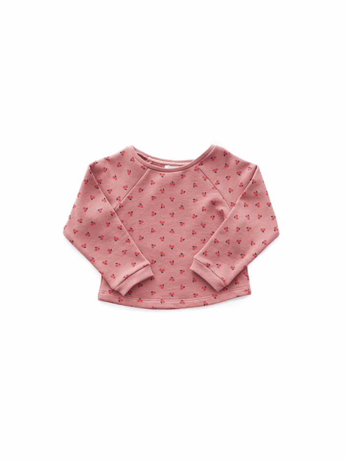 SWEATSHIRT ROSE CHERRIES - Image 1