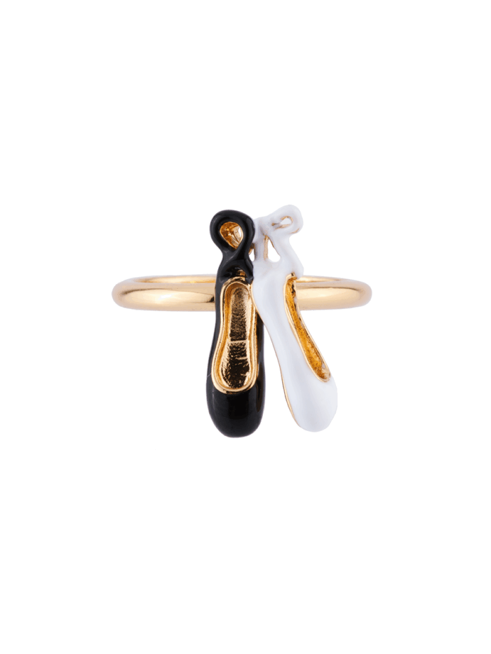 CROWN AND BALLET SHOES SET OF TWO RINGS - Image 3