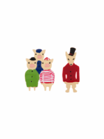 THE THREE LITTLE PIGS AND THE BIG BAD WOLF EARRINGS - Image 2