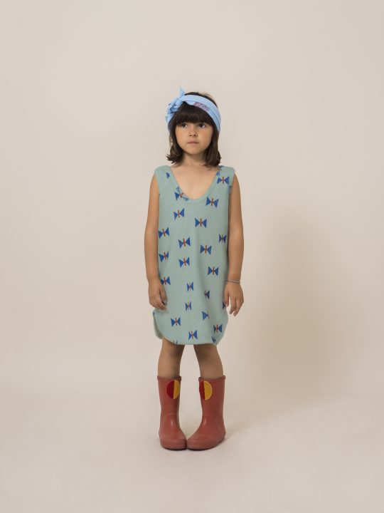 BUTTERFLY TERRY DRESS