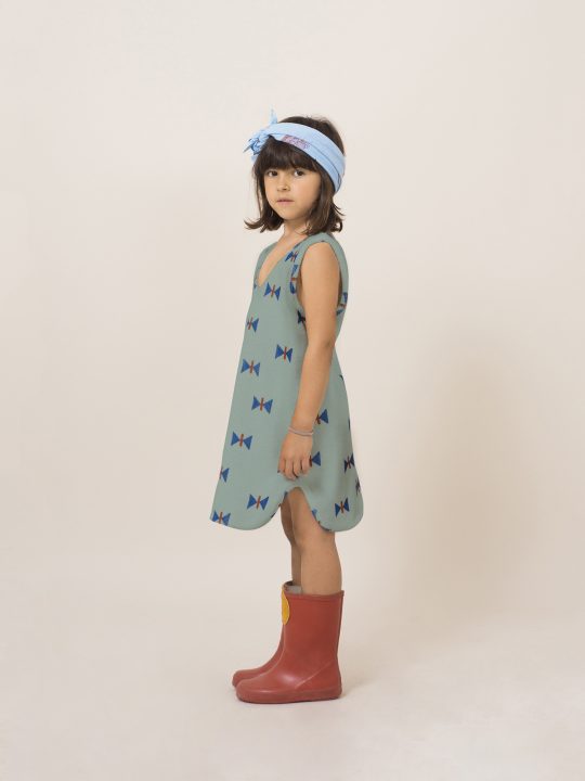 BUTTERFLY TERRY DRESS