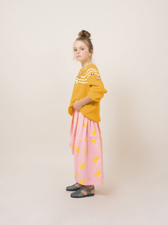 YELLOW KNITTED JUMPER