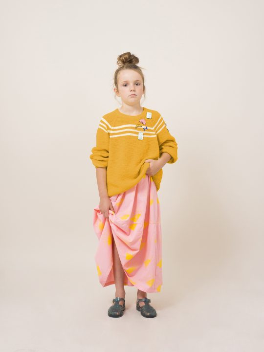 YELLOW KNITTED JUMPER