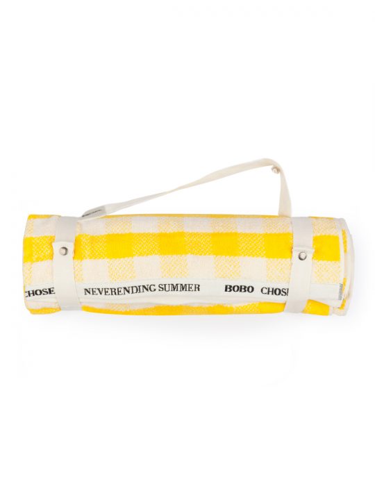 YELLOW VICHY TOWEL