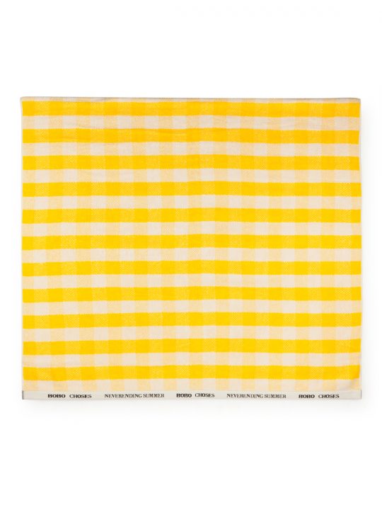 YELLOW VICHY TOWEL