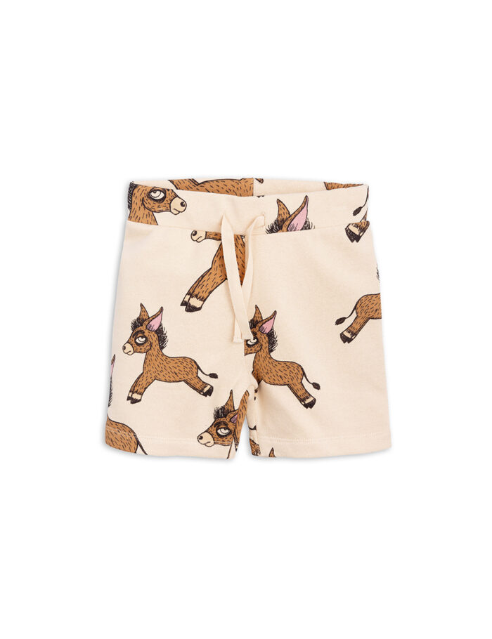 DONKEY AOP SWEATSHORTS BEIGE - Image 1