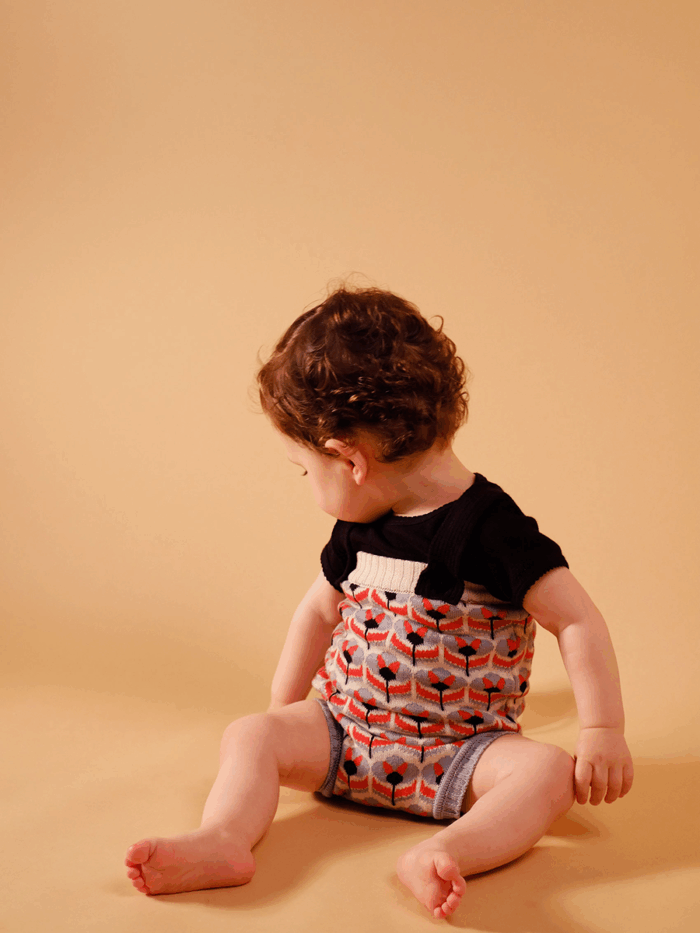 BABY JUMPSUIT EDUARDO JACQUARD - Image 2