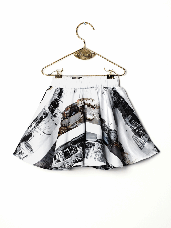 GIRL SKIRT CARLA ON THE ROAD - Image 1