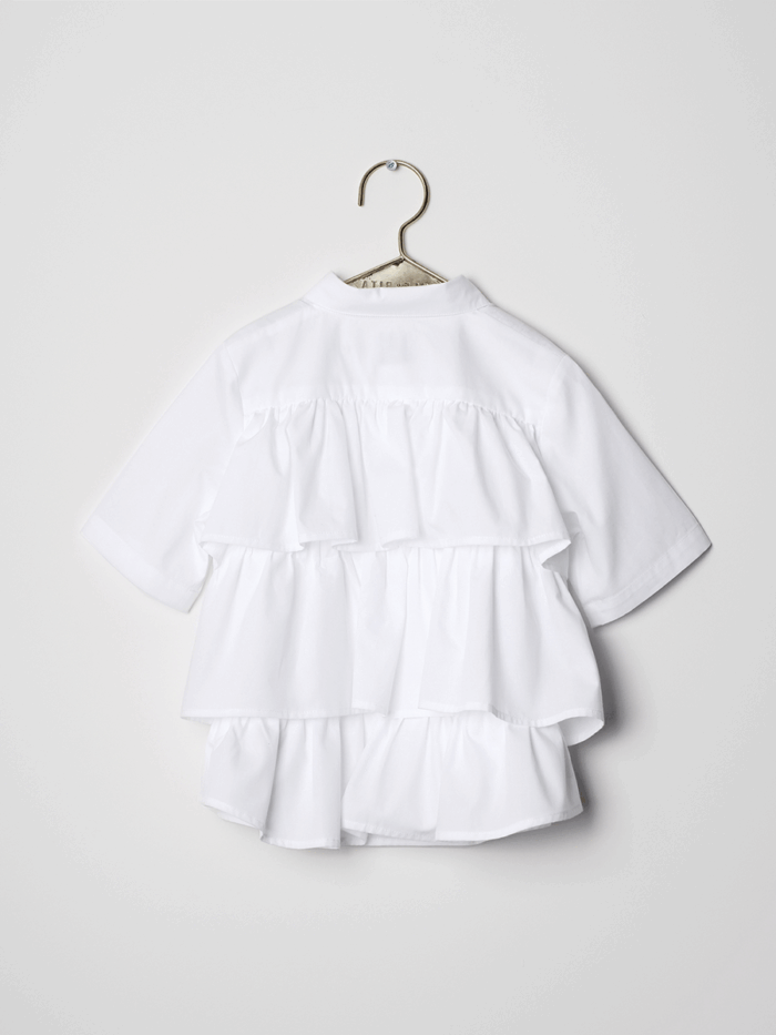 GIRL BLOUSE DINA WHITE - Image 1