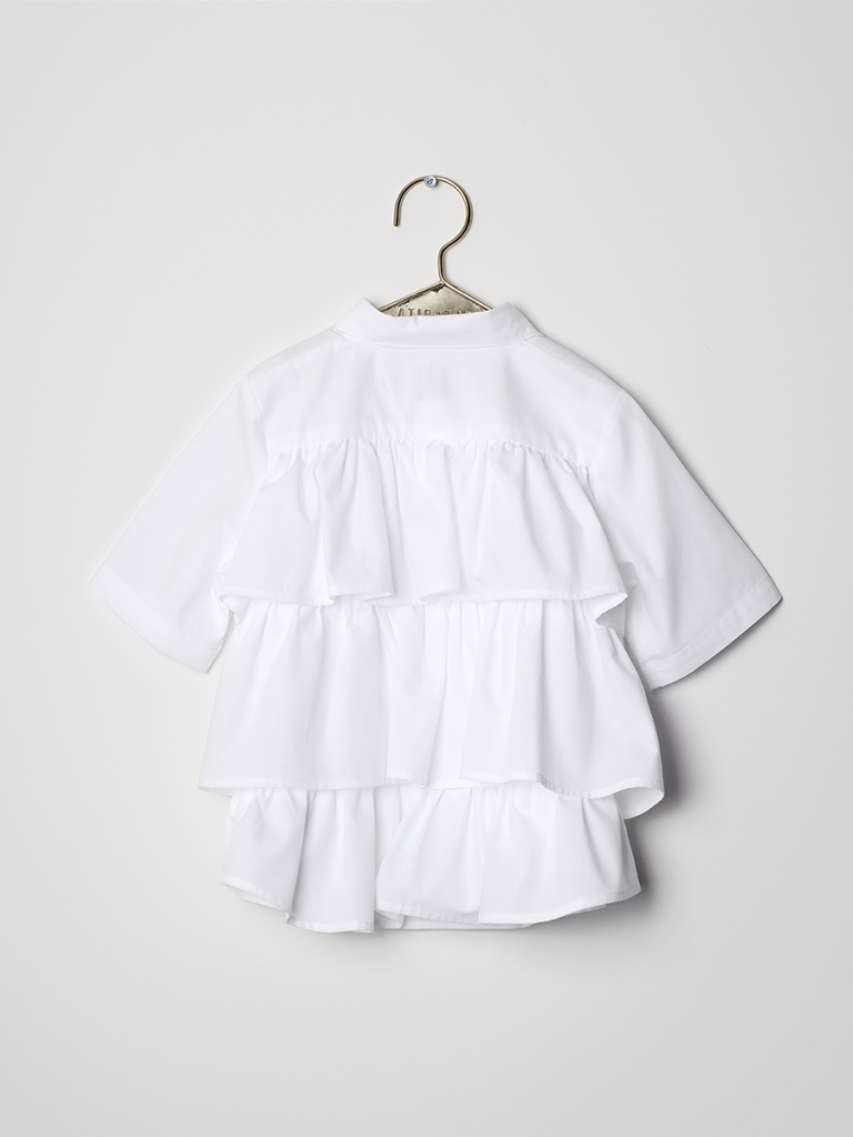 GIRL BLOUSE DINA WHITE - Image 1