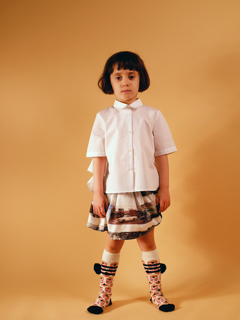 GIRL BLOUSE DINA WHITE - Image 3