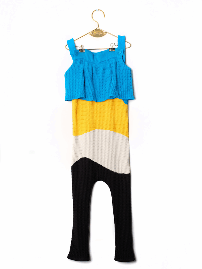 GIRL JUMPSUIT PATRICIA BLUE - Image 1