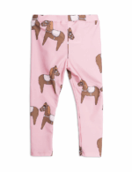 HORSE FANCY LEGGINGS / SWIMWEAR PINK - Image 2
